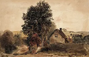 Wint: Landscape with Cottage