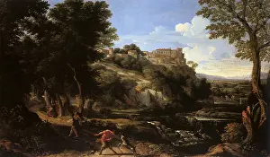 Poussin: Landscape with a Dancing Fawn