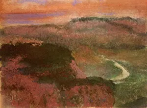 Degas: Landscape, by Degas