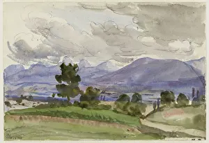 Bracquemond: Landscape around Divonne