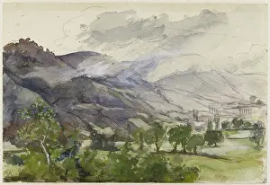 Bracquemond: Landscape around Divonne