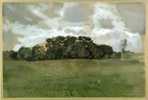 Somov: Landscape with grey Clouds