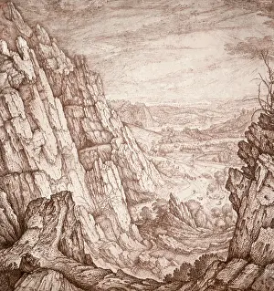 1604: Landscape with a Man Standing