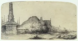 1651: Landscape with an obelisk