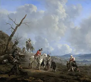 Landforms: Landscape with Riders