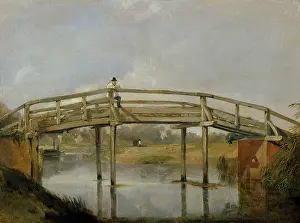 Cotman: Landscape with a River and Bridge