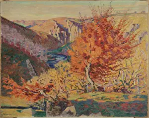Guillaumin: Landscape, the rock of the Frileuse
