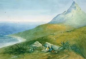Sachm: Landscape with Signal Hill. 1883
