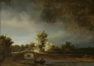 Bstp1603: Landscape with a Stone Bridge
