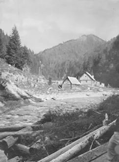 Transylvania: Landscape in Transylvania, 1907