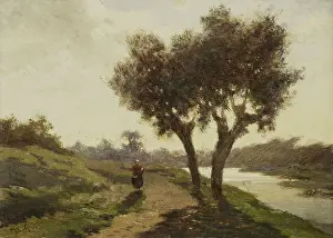 Impressionistic: Landscape with Two Trees
