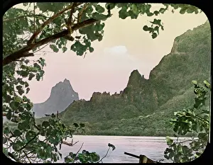 Moorea: Landscape - tropical - Moorea - south Pacific