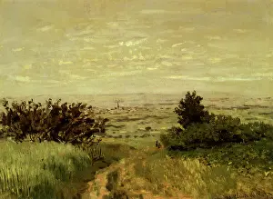 Argenteuil: Landscape View of the Plain of Argenteuil, by Monet