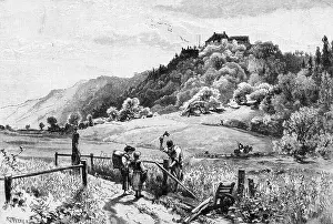 Landshut: landscapes, Lower Bavaria, Wolfstein Castle