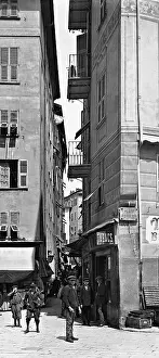 Rossetti: Lane in the old town of Nice