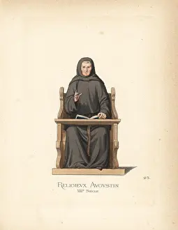 Lithographed: Lanfranco Septala, Augustine monk, 1243