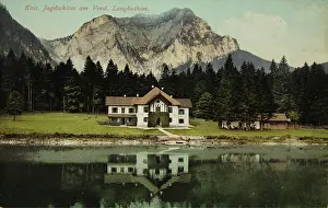 Langbathsee: Langbathseen near Ebensee (Upper Austria). Imperial