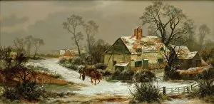 Snowscene: At Langdon, Essex ' snowscene