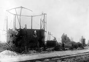 Gasworks: Langemarck, 1917