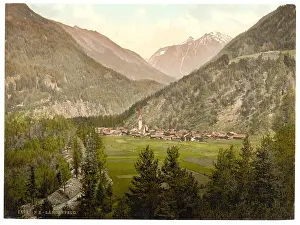 Langenfeld: Langenfeld, general view, Tyrol, Austro-Hungary