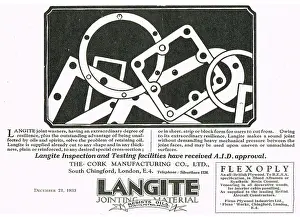 Washers: Langite Joint Washers & Gaskets