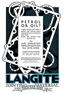 Langite: Langite Oil Resistant Jointing Material