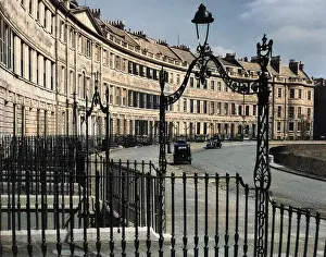 Bycolourisedpic: LANSDOWN CRESCENT, BATH
