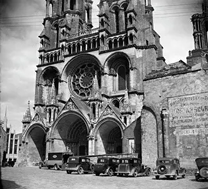 Asp001: Laon Cathedral Constructed in 12th and 13th Centuries Laon