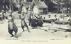 Prabang: Laos - The King's Orchestra and Dancers