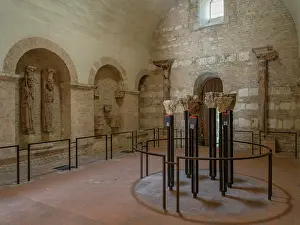 Lapidary: Lapidary museum, Abbaye Saint-Philibert, Tournus, Burgundy