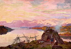 Lapp: LAPP HUT, SWEDEN