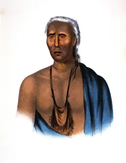Lenape: Lappawinsoe - Native American - Man