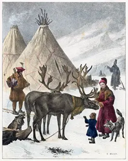 Lapps: LAPPS AND REINDEER