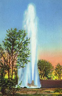Roswell: Large Artesian Well, Oasis Ranch nr Roswell, New Mexico, USA