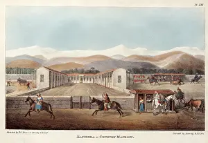 Hacienda: Large building in Chile, South America