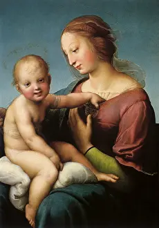Cowper: The Large Cowper Madonna, by Raphael