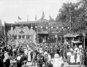 Taylors: A large crowd gathered outside the spectacle in