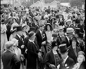 Smartly: A Large Crowd of Smartly Dressed People In