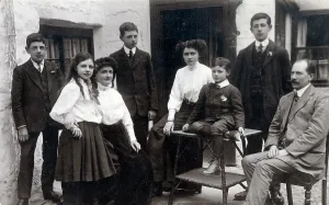 Large family group