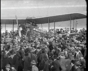 Crowding: A Large Group of People Crowding Around Sir