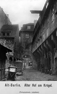 Backyard: Large Krogelhof in Berlin, 1905