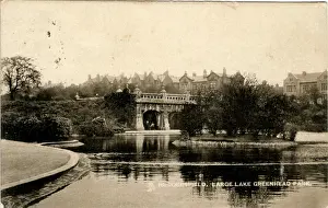 Huddersfield: Large Lake, Greenhead Park, Yorkshire