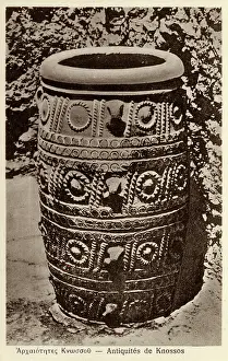 Knossos: Large Minoan Strage Jar - Pithoi