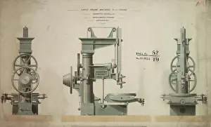 Bridgewater: Large paring machine 2ft 6 in stroke