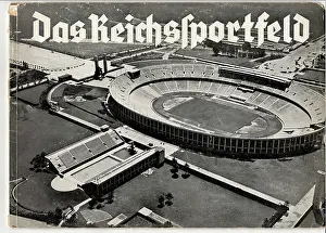 Reichssportfeld: Large photobook for visitors to the Olympic Games