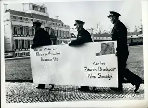 Klaas: Large postcard for Dutch Queen's Silver Wedding