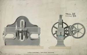 Gaskell: Large punching and shearing machine