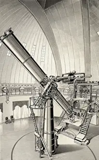 Leipzig: Large refracting telescope at the Potsdam Astrophysical