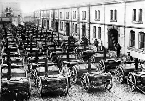 Xvth: Large-scale use of field kitchens, 1908