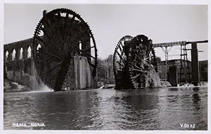 Noria: Large waterwheels at Antakya